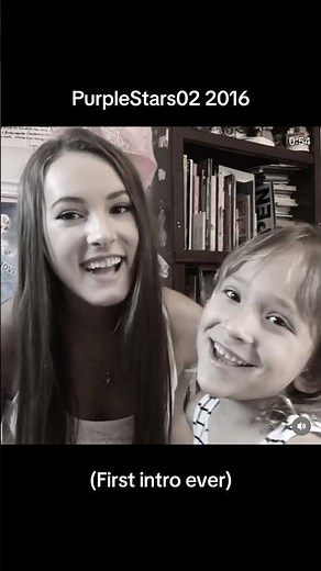 THE FIRST PURPLESTARS02 INTRO EVER 🥺 #throwback #nostalgia #trend #cute #bff #sisters #tiktok #era