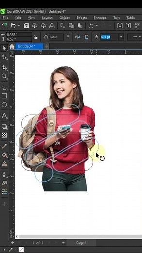 Coreldraw Techniques - Amazing Tips & Tricks - Ahsan Sabri #ahsan_sabri #logo #learncoreldraw