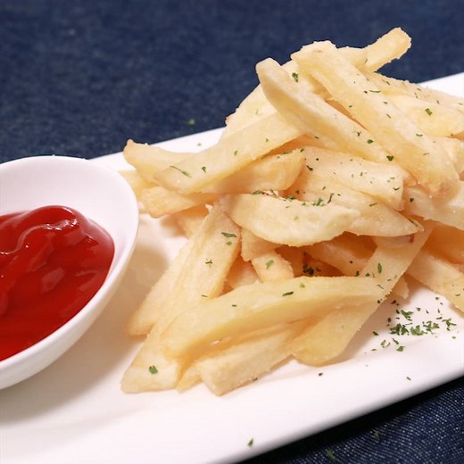 カリッカリ シンプルなフライドポテト 作り方・レシピ | クラシル