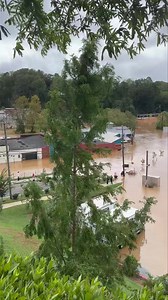 1.2M views · 7.7K reactions | More devastating flooding from Biltmore Village looking south this time. Again, my friend is safe. If you can’t reach family/friends in the mountains it’s probably because of cell service. Major loss of infrastructure. Hope to hear updates from the National Guard’s help soon. | WRAL Kat Campbell | Facebook