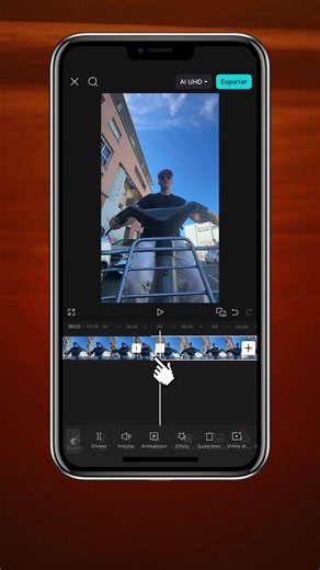 smooth edit with capcut
