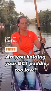Are you holding your OC1 paddle in the wrong place? This can cause issues in your form like collapsing. It’s not always so easy to fix. (If it was, you’d have fixed it by now!) In Precision Paddling, we look at not just the symptoms (like holding the paddle too low) but also the physiological & psychological issues that may be hurting your technique. Registration for our next Precision Paddling cohort is now open! See 🔗 in bio or below to join us. #oc1 #oc1paddler #outriggerpaddling #womenwhopa