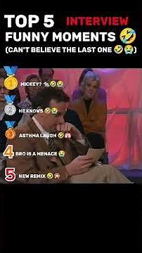 Top 5 Funniest Interview Moments Ever Caught on Camera! 😂 | Try Not to Laugh Challenge
