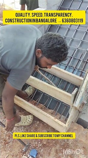 Staircase Step Shuttering Work Started On Site | Before Concrete Stage 🏗️ #shuttering