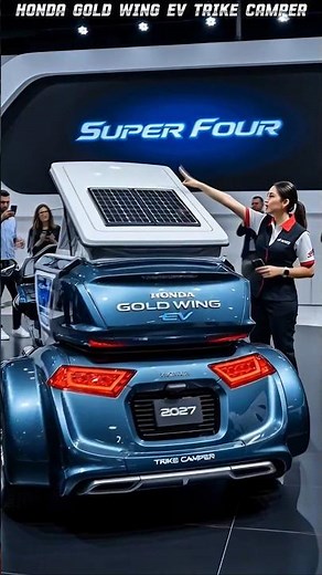 Next-Level Touring! 2027 Honda Gold Wing EV Trike Camper Reveal