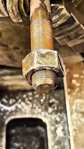 Dirty Threads to Perfect in Seconds #ThreadCleaning #SatisfyingProcess #Workshop