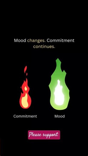 Your Mood Won’t Build Your Future — Commitment Will | #motivation #discipline #commitment