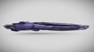 Halo covenant-forerunner Artemis hybrid warship - 3D model by Gallex Industries (@Gallexindustries)