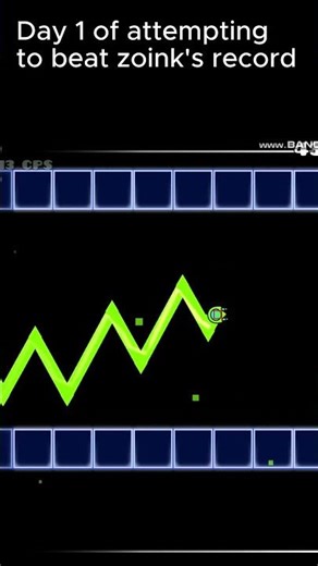 Day 1 of trying to beat zoinks record #exasperationgd #gd #exasperationGD #Geometrydash