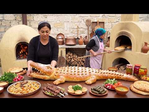 One Azerbaijani Woman Cooked 11 Incredible Dishes for Her Family and Guests!