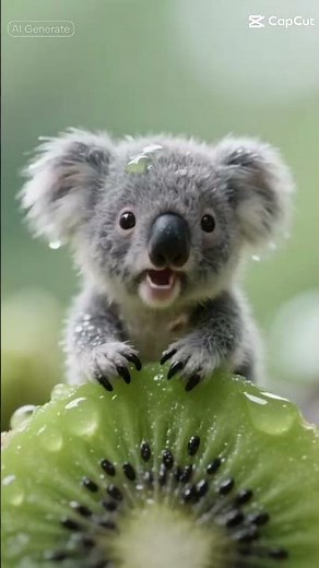 koala hatching from kiwi #fyp