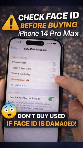 Don’t Buy iPhone 14 Pro Max Before Checking Face ID! ⚠️