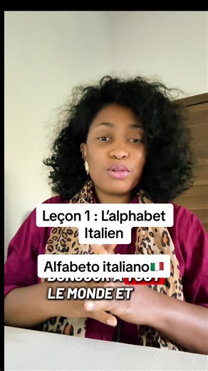 Leçon n.1 : L’alphabet italien 🇮🇹 #CoursItalien#ItalienFacile#Italianofacile#FYP#Education