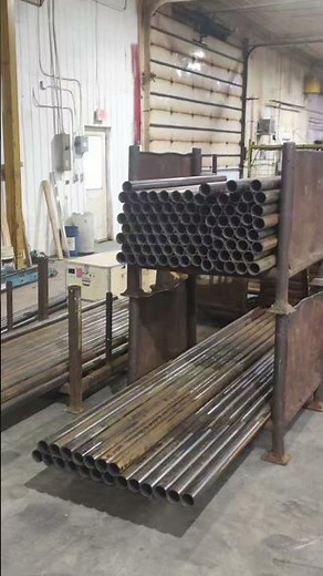 🇨🇦 Canadian Customer Uses JQ LASER T230 Tube Cutting Machine for Fence Productio