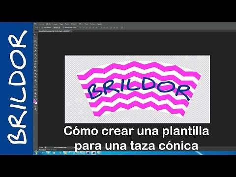 Cómo hacer una plantilla para taza cónica