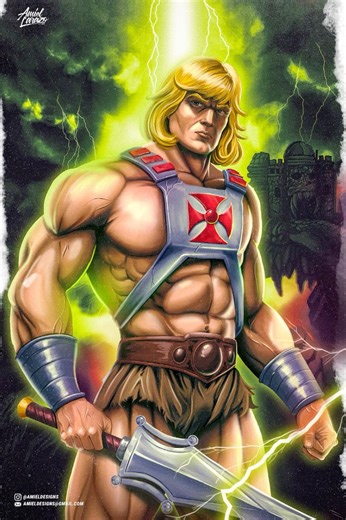 He man fanart #mastersoftheuniverseorigins #mastersoftheuniverse #mastersoftheuniverseclassics