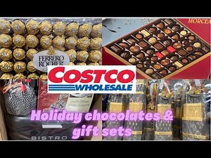 Costco! Costco haul! Chocolate shopping at Costco! Shop with me ! Chocolate and gift sets at Costco!