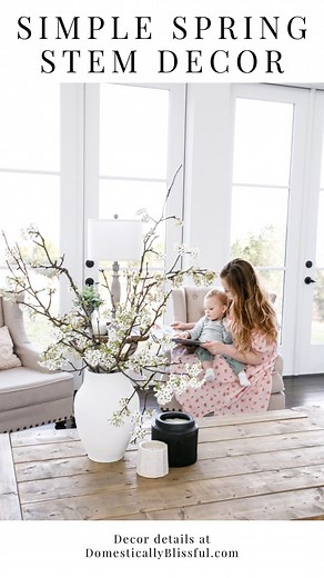 *Simple Spring Stem Decor* Comment “SS23” to get links in your DM....