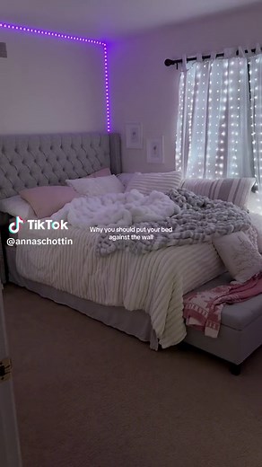 Why You Should Put Your Bed Against the Wall