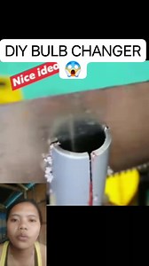 DIY BULB CHANGER😱 #diy #bulbs #technique #useful #tips #tipsandtricks #highlightseveryone #fyp #reels #galing | Angel Dizon Regner Pilapil
