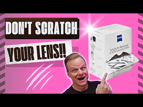 ZEISS Pre-Moistened Lens Cleaner Wipes (200 Count) - Clean Your Lenses Without Scratching!