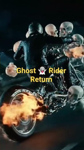 Ghost Rider Return 👻😈#viralvideo #youtubeshorts #ytshorts #film #movie