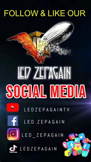 Hey rock fans! If you love Led Zeppelin and the energy of live shows, make sure you like and follow us to stay in the loop. Get the latest news, tour updates, behind-the-scenes moments, and announcements for upcoming shows and events.Stay ConnectedFollow us on all our social media platforms for updates, behind-the-scenes content, and more:Facebook: led.zepagain (https://facebook.com/led.zepagain)Instagram: @led_zepagain (https://instagram.com/led_zepagain)YouTube: @ledzepagaintv (https://youtube
