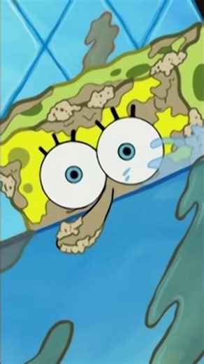 SpongeBob's secret to a spotless bathroom! #shorts