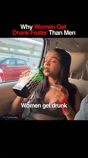 Aanse on Instagram: "Why women get drunk faster than men Women often feel alcohol faster and it’s not “low tolerance,” it’s biology. Women have lower levels of alcohol-breaking enzymes in the liver. So the same drink stays longer in the bloodstream, hitting harder. Add to that higher body fat and lower body water. Alcohol gets more concentrated in the blood. That’s why flushing, dizziness, nausea, and bad hangovers are more common. Hormones make it stronger. Around periods and ovulation, alcohol