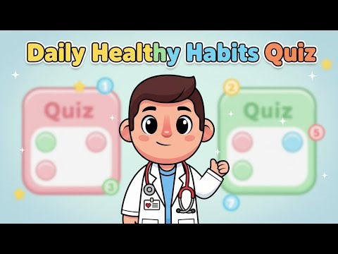 🧠 Health & Hygiene Quiz for Kids! 🏥🛁 Be Smart, Stay Healthy!