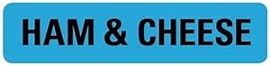 LabelValue Ham Cheese Food Service Medical Labels LV-MFSL30