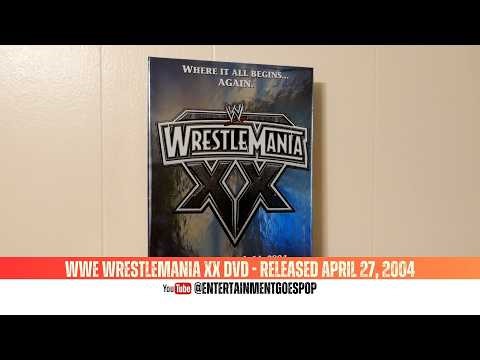 Unboxing WWE WrestleMania XX DVD 2004