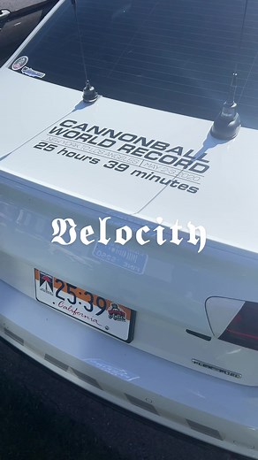 Fastest Cannonball Run Record Holder in 25 Hours and 39 Minutes