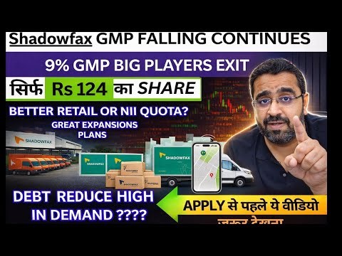 Shadowfax IPO Case Study | Logistics Business, Financials & GMP Explained