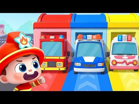 Super Heroes - Firefighter, Policeman, Doctor | Rescue Team | Nursery Rhyme & Kids Songs | BabyBus