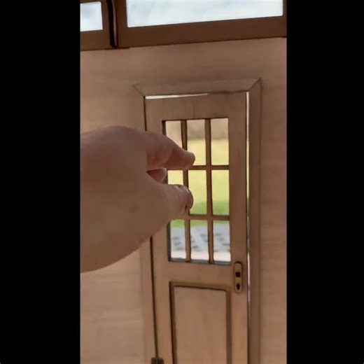 DIY Dollhouse Porch: Stackable Miniature Entryway, 1/6 & 1/12 Scale - Etsy