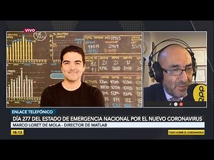 MatLab sobre COVID en Perú: “es la semana en que tenemos más fallecidos con 60 promedio”