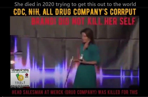Big Pharma Whistle Blower Brandy Vaughan Gang stalked & Murdered for exposing the truth on vaccines