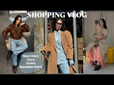 ШОППІНГ-ВЛОГ: MUST HAVE, ZARA, YASHA, MASSIMO DUTTI