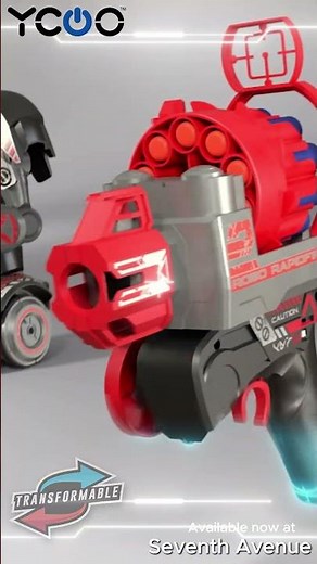 Robo Rapidfire - a 2-in-1 Remote Control Blasting Robot by Silverlit Toys