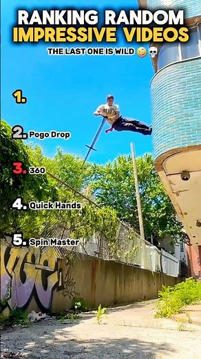 Ranking the most impressive random videos part 1.