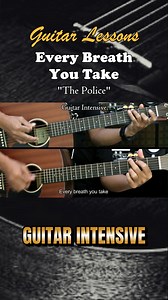 17K views · 105 reactions | Every Breath You Take - The Police - Easy guitar lessons | Guitar Intensive | Facebook