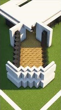 Luxury Modern House 🏠#minecraft #tutorial