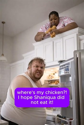 She STOLE His Chicken 😭🍗