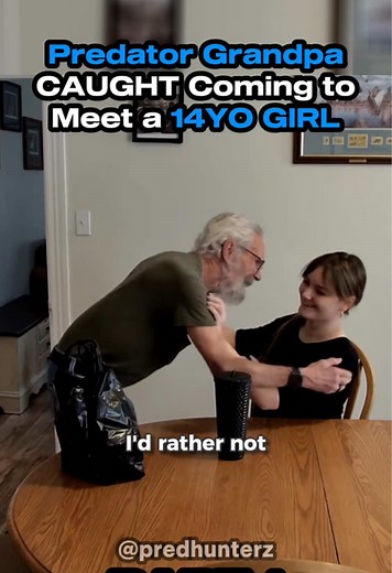 Grandpa predator gets caught by Chris hansen and gets arrested #fyp #caught #crime #cops