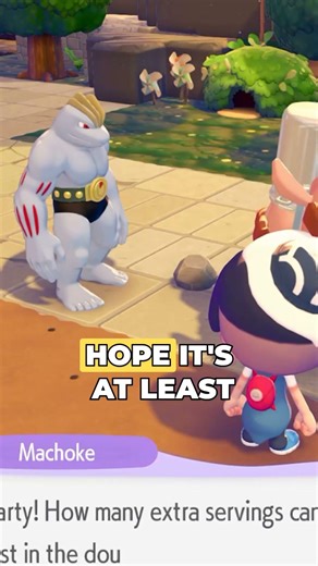 MACHOKE IS LIKE ME 😋 #pokemon #pokopia