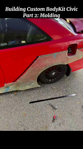 1.7M views · 24K reactions | Building Custom BodyKit Civic Part2: Molding | Ram Ramilo | Facebook
