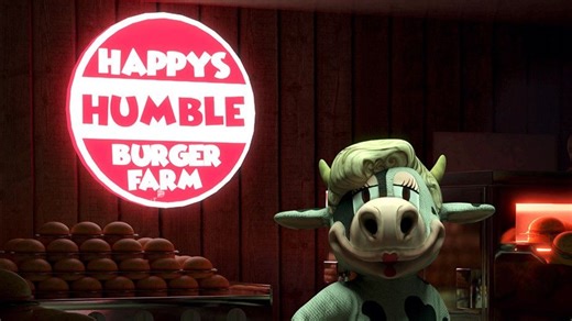 【小熊flippy】成为汉堡店员工 做好了有奖励，做错了有惩罚！ 《快乐汉堡农场》流程实况P1