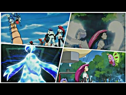Team Rocket all pokemon Evolution| jessie and james pokemon Evolution