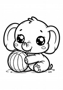 40 Kawaii Animal Coloring Pages for Kids - Cute Animals to Color - Printable Kawaii Animal Coloring Pages for Kids - Etsy